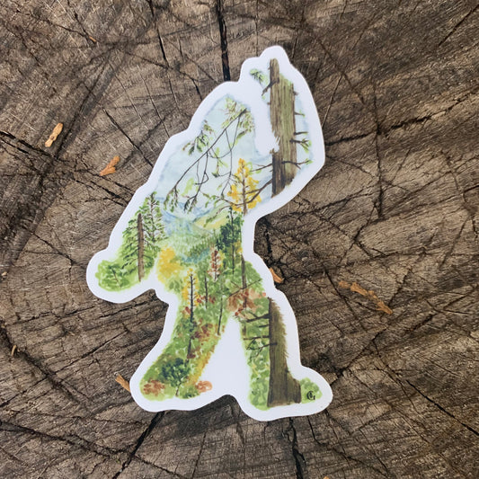 Bigfoot Sticker